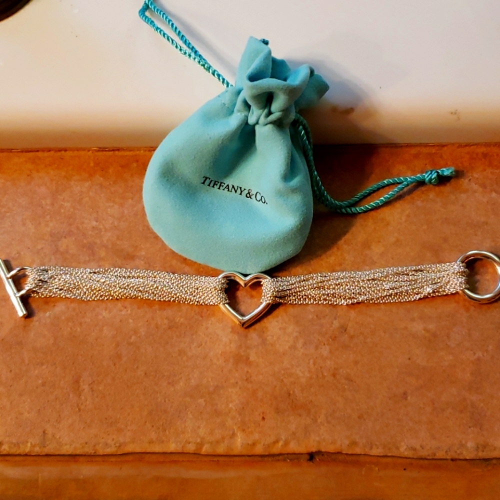 Tiffany & Co 925 mesh bracelet